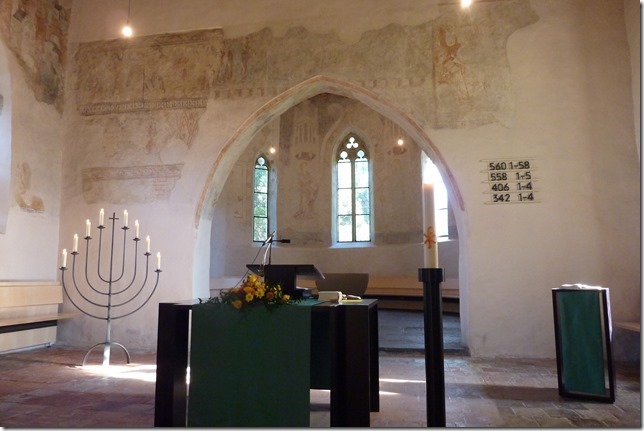In der Scherzlig-Kirche.