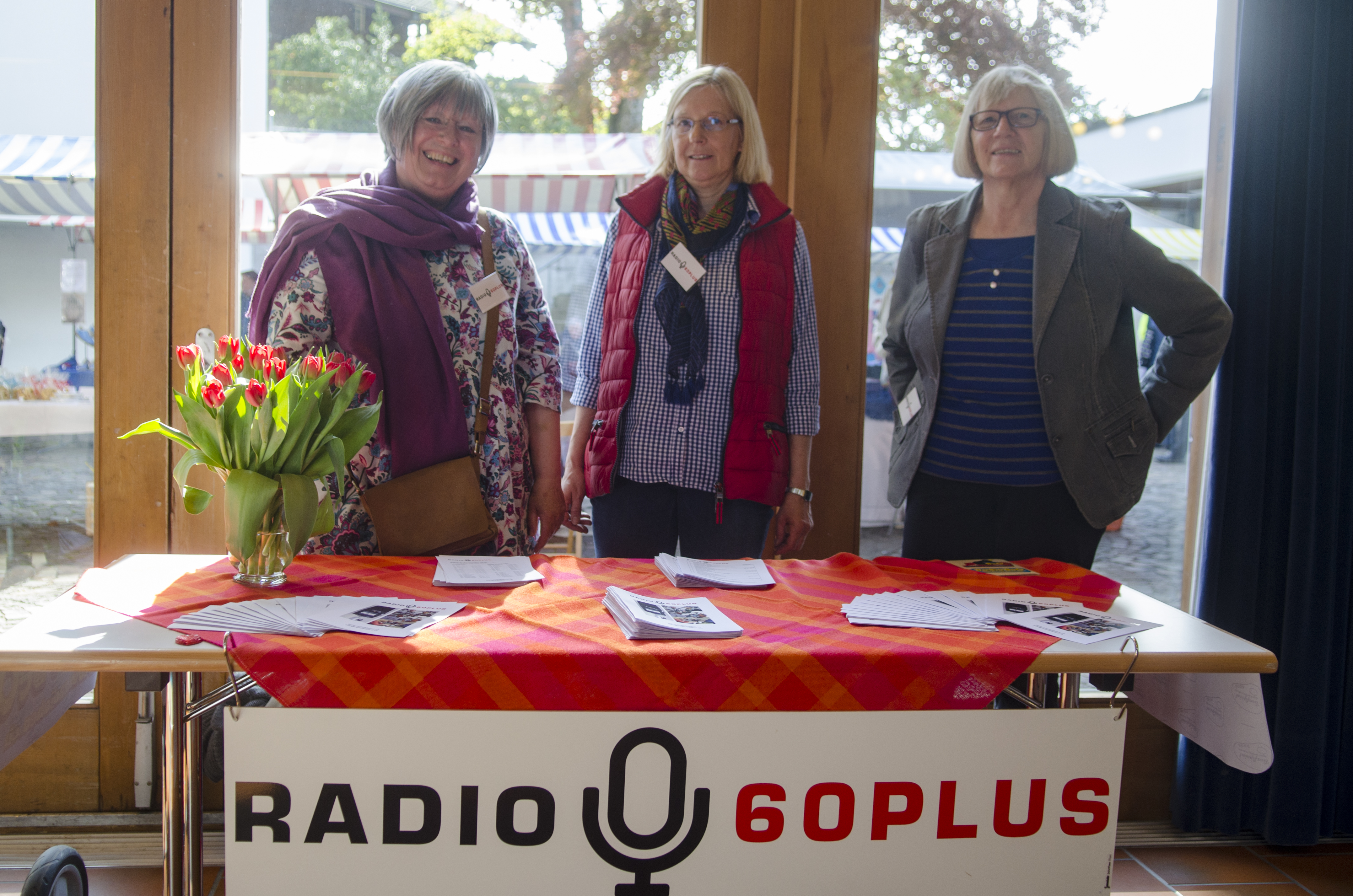Margoth, Verena und Madlen von Radio 60Plus