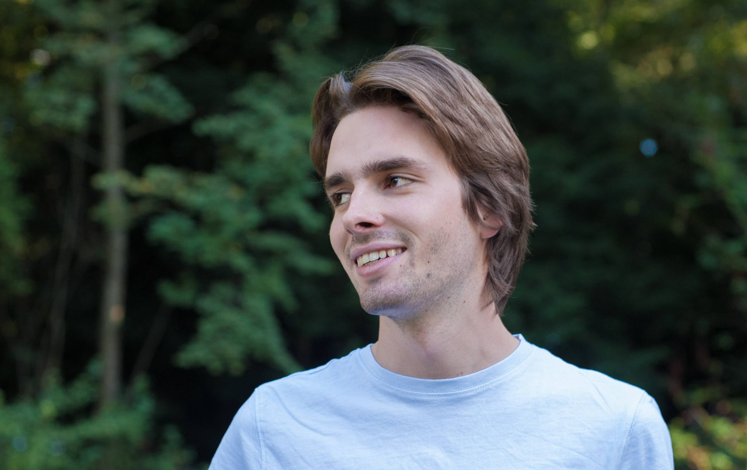 Elias Rüegsegger (22), redaktionelle Leitung und Initiant UND Generationentandem